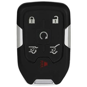 ocpty 1 pcs flip key entry remote control uncut key fob(shell case) replacement for suburban for tahoe for gmc yukon xl hyq1aa 1551a-1aa 13508280 13580804 22984995 hyq1aa 13580802