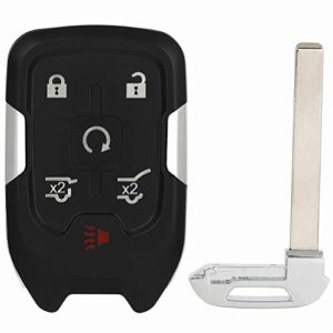 OCPTY 1 PCS Flip Key Entry Remote Control uncut Key Fob(Shell Case) Replacement for Suburban for Tahoe for GMC Yukon XL HYQ1AA 1551A-1AA 13508280 13580804 22984995 HYQ1AA 13580802