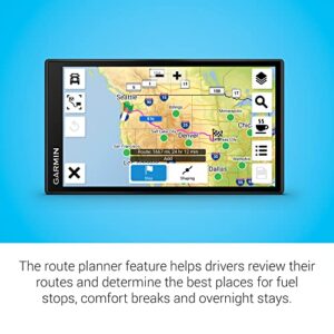 Garmin dēzl™ OTR610, Large, Easy-to-Read 6” GPS Truck Navigator, Custom Truck Routing, High-Resolution Birdseye Satellite Imagery, Directory of Truck & Trailer Services