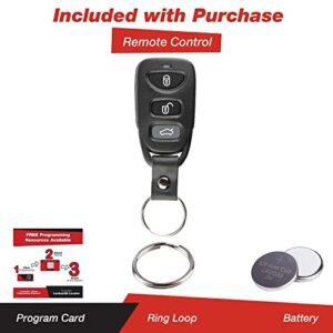 KeylessOption Keyless Entry Remote Control Car Key Fob for Hyundai Sonata 2011-2014 OSLOKA-950T