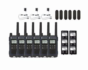 motorola talkabout t460 two-way radios/walkie talkies 6-pack