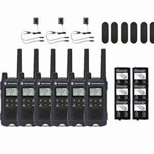 Motorola Talkabout T460 Two-Way Radios/Walkie Talkies 6-Pack