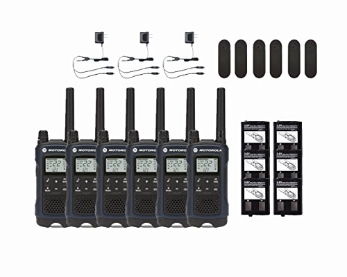 Motorola Talkabout T460 Two-Way Radios/Walkie Talkies 6-Pack