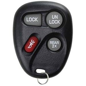 new keyless entry remote key fob for 1998-2001 astro blazer jimmy safari bravada (15732805)