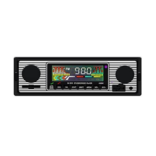 BOOMBOOST Car Stereo with Bluetooth, Car Radio with USB/SD/AUX Port, Car Audio FM Radio, Digital MP3 Player, Handsfree Calling with Wireless Remote Control