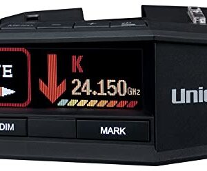 UNIDEN R8 Extreme Long-Range Radar/Laser Detector, Dual-Antennas Front & Rear Detection w/Directional Arrows, Built-in GPS w/Real-Time Alerts, Voice Alerts, Red Light and Speed Camera Alerts (Renewed)