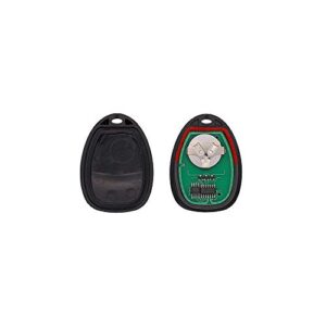 DRIVESTAR Car Key Keyless Entry Remote for Chevy Express Silverado 1500/2500/3500, for GMC Sierra 1500/2500/3500(OUC60270, OUC60221), Set of 2