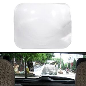 Qiilu New Auto Car Wide Angle Rear Lens Reversing Parking Window Lens Sticker