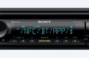 Sony MEX-N5300BT Car Stereo Single Din Radio with Bluetooth, CD Player, USB/AUX