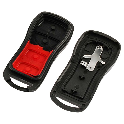 Key Fob Keyless Entry Remote Shell Case & Pad fits Nissan & Infiniti