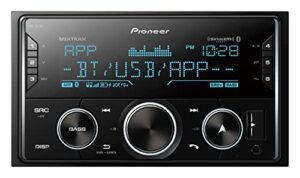 pioneer mvh-s622bs double din, amazon alexa, pioneer smart sync, bluetooth, android, iphone – audio digital media receiver