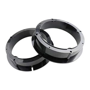 DKMUS Speakers Adapter for VW Golf IV Passat Speaker Spacer Rings 165mm 6.5" Kit with Wiring Harness