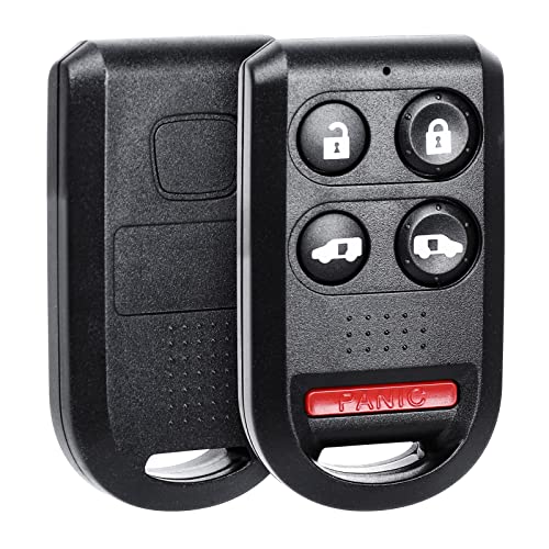 NPAUTO Key Fob Replacement for Honda Odyssey 2005 2006 2007 2008 2009 2010 - Keyless Entry Remote Car Control Key Fobs (OUCG8D-399H-A, 72147-SHJ-A21, 5 Buttons)