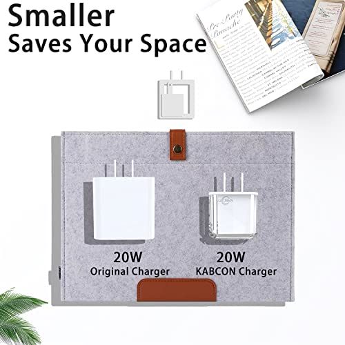 USB C Charger 20W PD 3.0 Durable Compact Fast Charger Compat with iPhone 14/14 Pro/14 Pro Max/13/13 Mini/13 Pro/13 Pro Max/12/12 Mini, Galaxy/Pixel 4/3, iPad Pro/Air iPad Mini, No Cable, White