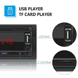 Car Stereo Audio Automotivo Bluetooth with USB TF Card FM Radio MP3 Player PC Type:12PIN -1028