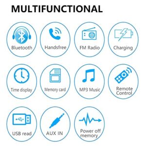 Car Stereo Audio Automotivo Bluetooth with USB TF Card FM Radio MP3 Player PC Type:12PIN -1028