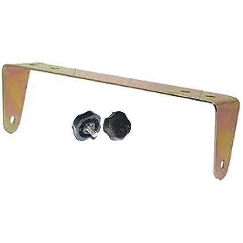 Workman Cobra 25 CB Radio Mount Bracket with 5mm Plastic knobs