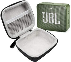 jbl go 2 ipx7 waterproof ultra portable bluetooth speaker bundle with deluxe cci hard-shell case (green)