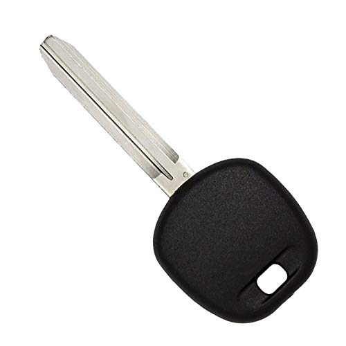 Keyless2Go Replacement for New Uncut Transponder Ignition Car Key for Select Toyota Vehicles