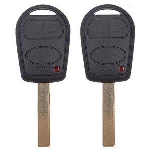 beefunny replacement remote car key shell case 3 button for land rover range rover l322 hse vogue (2)