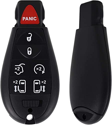 Keyless Remote Smart Key Fob Replacement Fit for 2008-2016 Chrysler Town and Country 2008-2016 Dodge Grand Caravan 2008-2020, M3N5WY783X