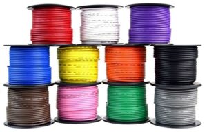 14 gauge 11 rolls 100 feet primary power ground wire all purpose remote cable