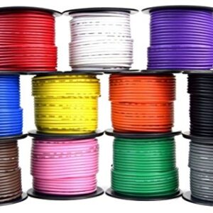 14 Gauge 11 Rolls 100 Feet Primary Power Ground Wire All Purpose Remote Cable