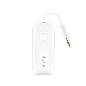 Twelve South AirFly Duo | Wireless Transmitter & AirFly Pro | Wireless Transmitter/Receiver with Audio Sharing for up to 2 AirPods/Wireless Headphones to Any Audio Jack