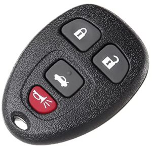 scitoo 1x4 button keyless entry remote key fob for buick lucerne chevrolet impala cadillac dts ouc60221 15912859