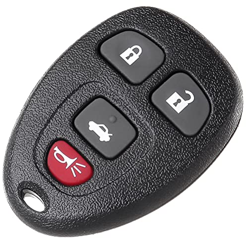 SCITOO 1X4 Button Keyless Entry Remote Key Fob for Buick Lucerne Chevrolet Impala Cadillac DTS OUC60221 15912859