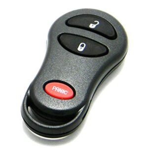 OEM Electronic 3-Button Key Fob Remote Compatible With Chrysler Dodge (FCC ID: GQ43VT17T, P/N: 04686481)