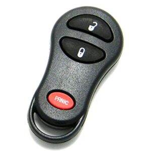 OEM Electronic 3-Button Key Fob Remote Compatible With Chrysler Dodge (FCC ID: GQ43VT17T, P/N: 04686481)