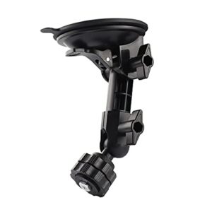 greenyi vehicle windshield suction cup bracket for 7inch 9 inch display monitor, super powerful mount holder for most sizes of monitors in backup monitoring system