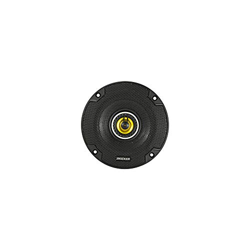 KICKER 46CSC44 CS-Series CSC4 4-Inch (100mm) Coaxial Speakers, 4-Ohm (Pair)