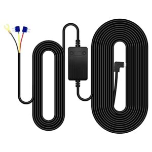 dash cam adjustable hardwire kit, spade micro usb-port hard wire kit for dashcam