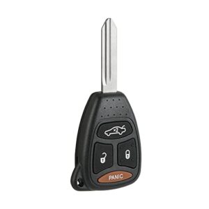 Key Fob Remote Replacement Fits for Chrysler 300 2005-2007, Aspen 2007-2009, Dodge Charger 2006-2007, Durango 2007-2009, Jeep Commander 2006-2007, Grand Cherokee 2005-2007 KOBDT04A, OHT692427AA