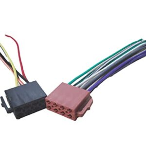 IMC Audio Aftermarket Install Wire Harness Radio Replace Plug Adapter Compatible with Select JVC Stereo KD-AV300 KD-AV31 KD-AV41BT KD-X560BT KW-M150BT KW-M560BT KW-M56BT KW-V660BT KW-V66BT