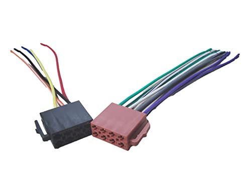 IMC Audio Aftermarket Install Wire Harness Radio Replace Plug Adapter Compatible with Select JVC Stereo KD-AV300 KD-AV31 KD-AV41BT KD-X560BT KW-M150BT KW-M560BT KW-M56BT KW-V660BT KW-V66BT