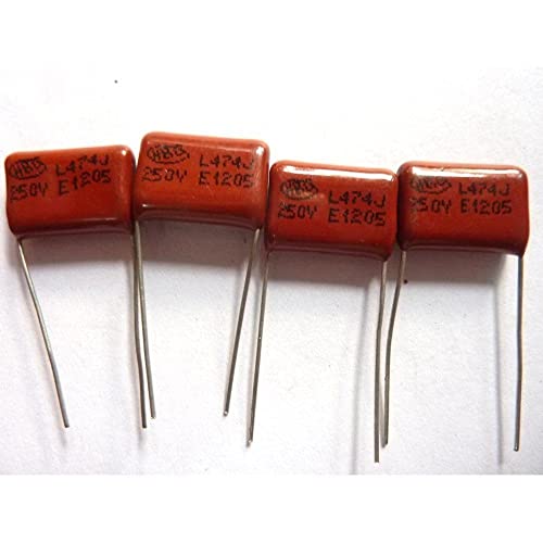 20pcs CBB 474 250V 474J CL21 0.47uF 470nF P15 Metallized Polypropylene Film Capacitor