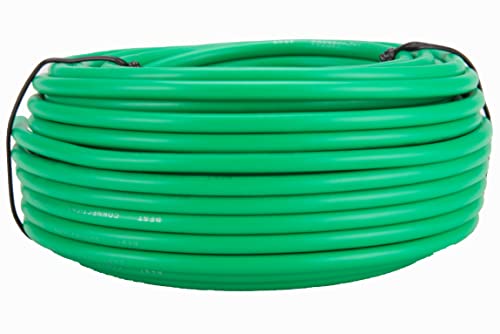 Audiopipe 12 Gauge 50' Feet Green Car Audio Home Remote Primary Cable Wire LED