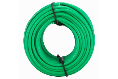 Audiopipe 12 Gauge 50' Feet Green Car Audio Home Remote Primary Cable Wire LED