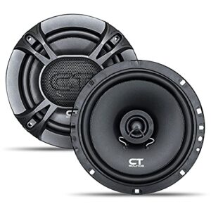 ct sounds bio-6-5-cox 6.5 inch coaxial car speakers, 200 watts max, pair