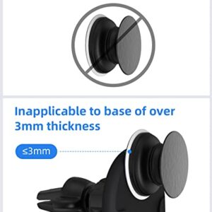 POP Mount Wireless Car Charger, Stouchi 2-in-1 POP Holder and 10W Qi Car Fast Charger Compatible with iPhone 14/13/12/11 Pro/XR/XS/X, Galaxy S22/22+ Ultra (Not Include POP)