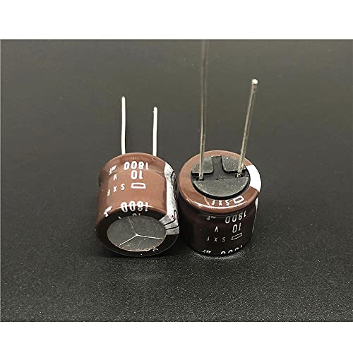 50pcs 1800uF 10V NCC SXF Series 16x15mm Low impedance Long Life 10V1800uF Power Supply Capacitor