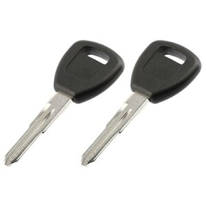 usaremote transponder ignition key fits acura tl/acura tsx with 46 chip (v key) 2004 2005 2006 2007 2008, set of 2