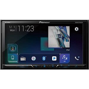 pioneer avh-2400nex 7″ touchscreen double din android auto and apple carplay in-dash dvd/cd bluetooth car stereo receiver