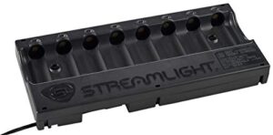 streamlight 20221 sl-b26 protected li-ion usb rechargeable 8-unit bank charger, black