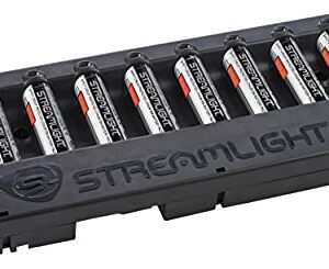 Streamlight 20221 SL-B26 Protected Li-Ion USB Rechargeable 8-Unit Bank Charger, Black