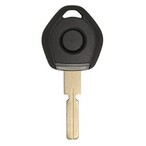 keyless2go replacement for new uncut transponder ignition car key hu58 (4-track)