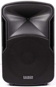 edison professional st-3000 multi-function loud speaker and pa system, black st3000